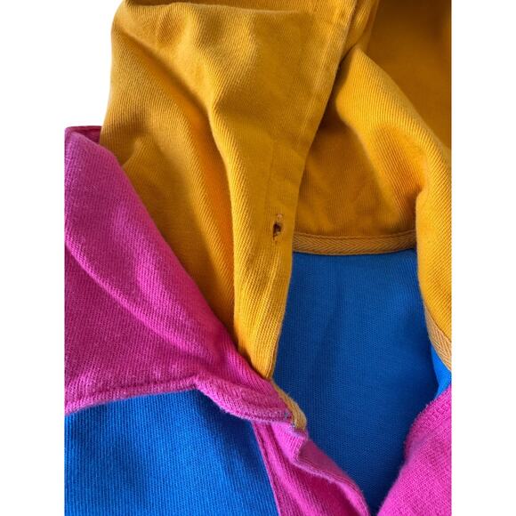 Odd Future Golf Wang Long sleeve Polo Style Hoodie Size L - Picture 6 of 8